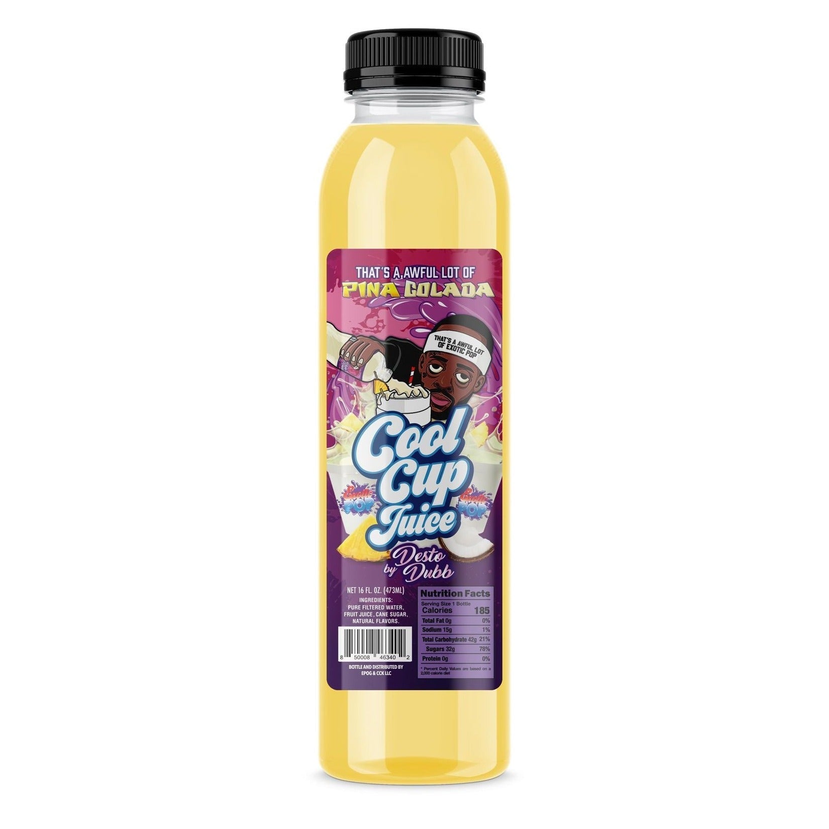 Exotic Pop x Desto Dub Pina Colada Lemonade Cool Cup Juice