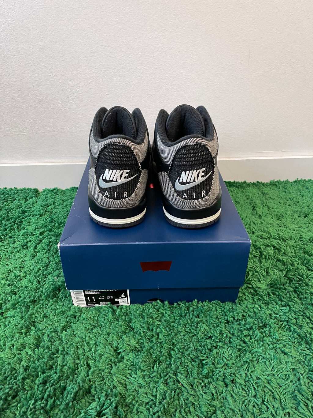 Used Jordan 3 Retro Levi’s Black (Men’s)