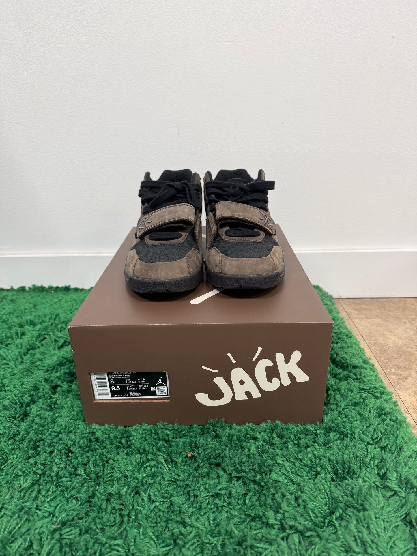 Used Jordan Jumpman Jack TR Travis Scott Dark Mocha (Men’s)