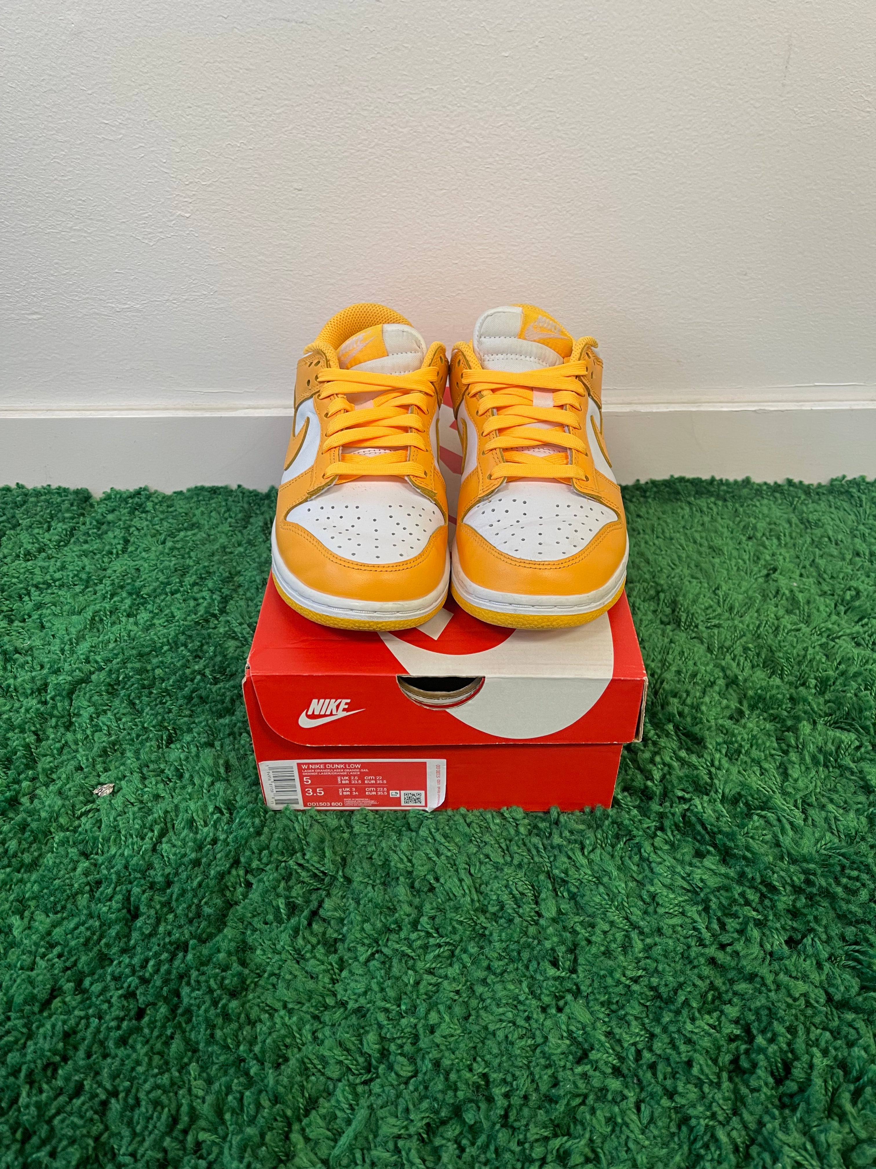 Used Nike Dunk Low Laser Orange (Women’s)