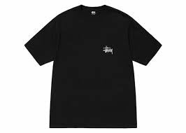 Stussy California Grown Pigment Dyed Black Tee
