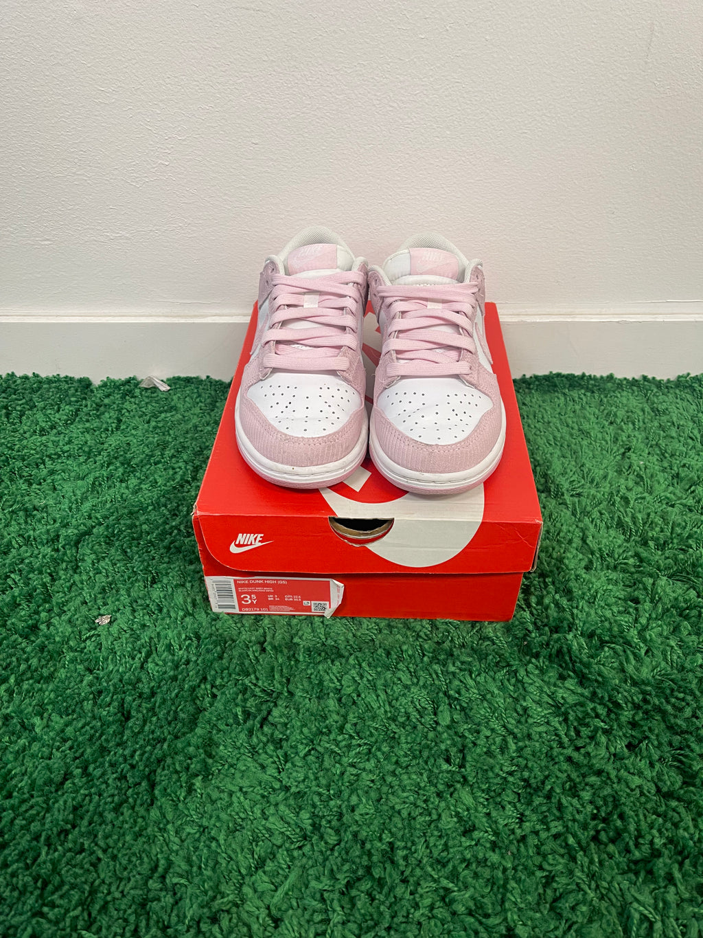 Used Nike Dunk Low Pink Corduroy (Women’s)