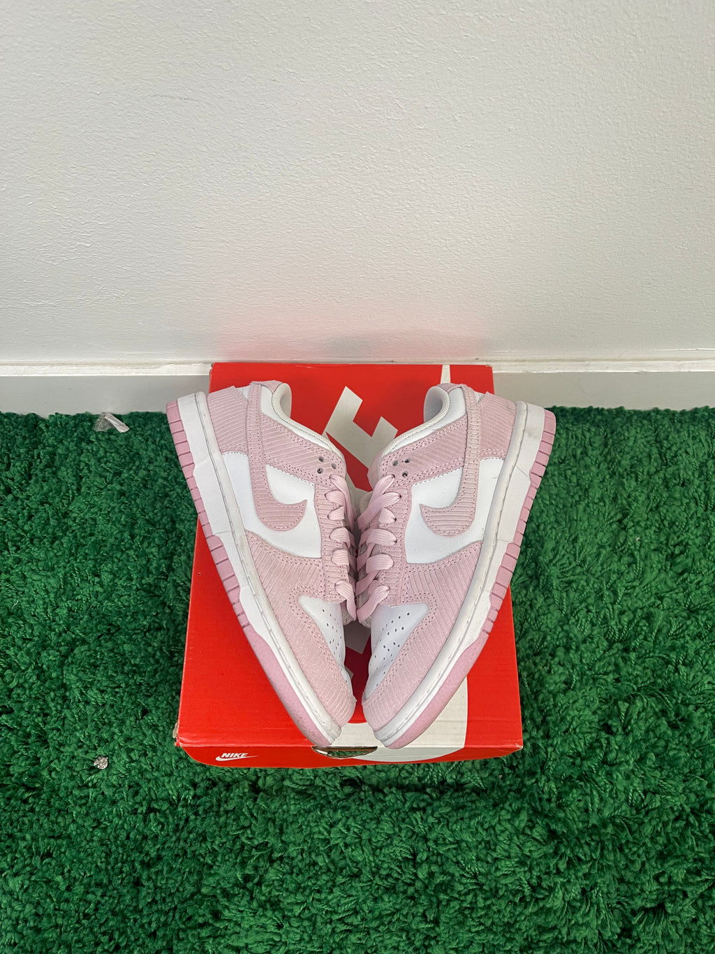Used Nike Dunk Low Pink Corduroy (Women’s)