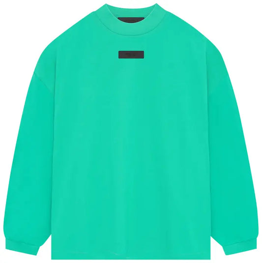 Fear of God Essentials Long-Sleeve Tee Mint Leaf