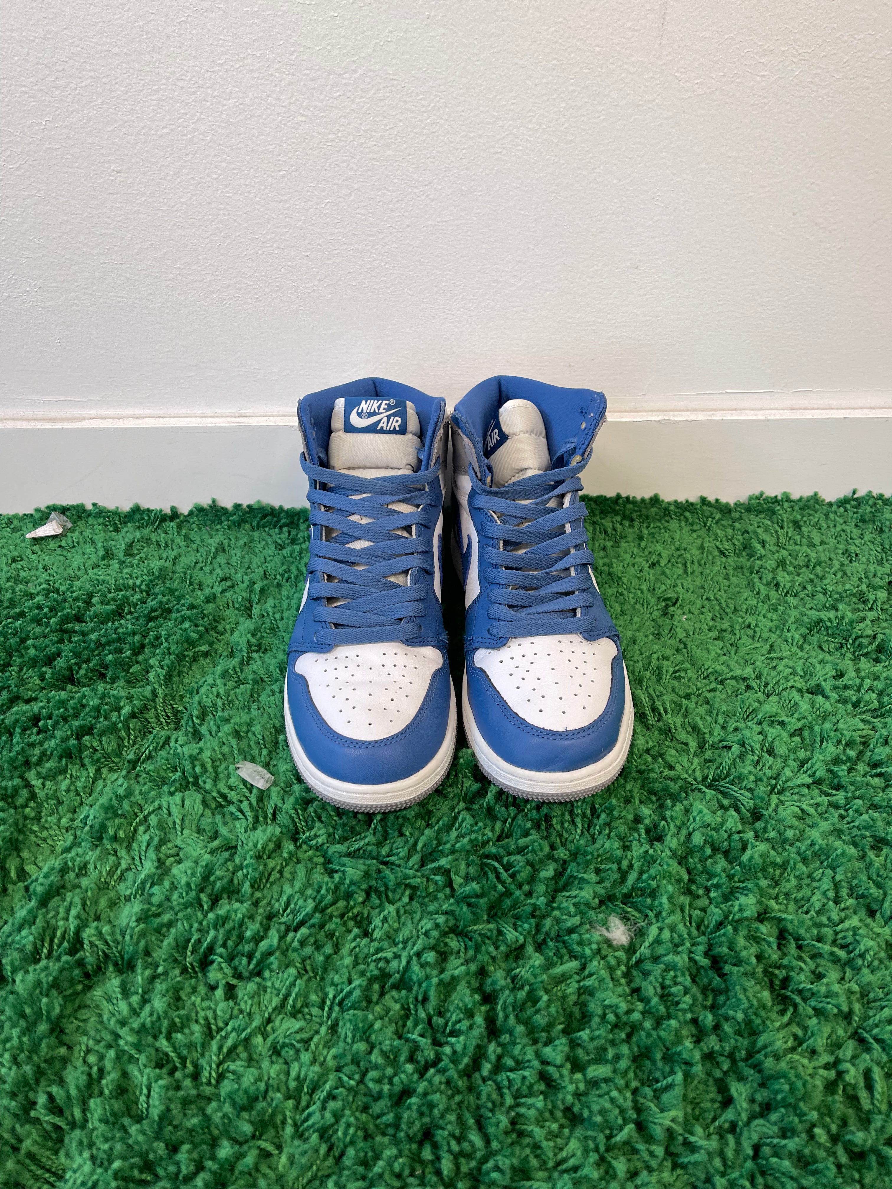 Used Jordan 1 Retro High OG True Blue (Youth)