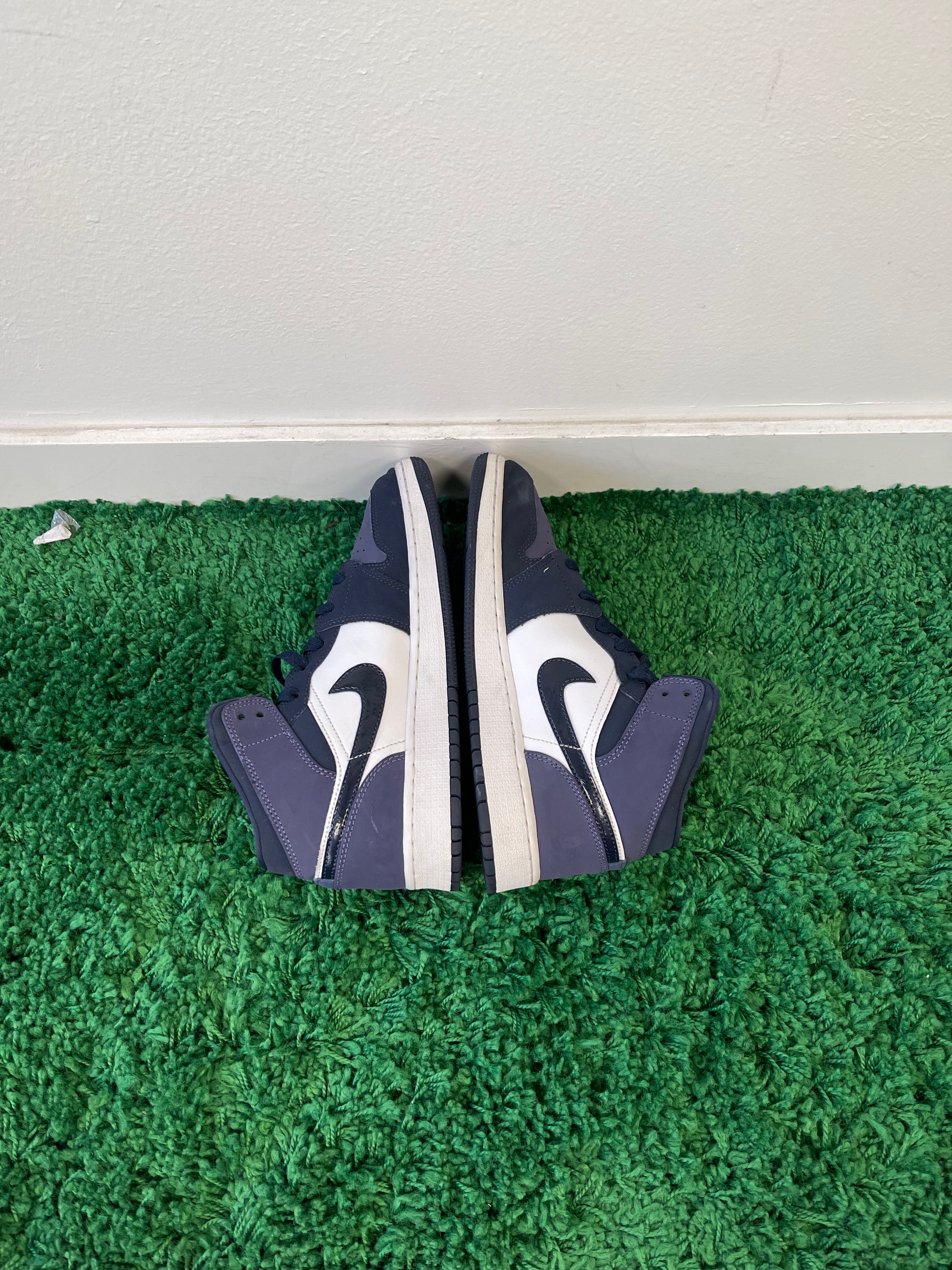 Used Jordan 1 Mid Sanded Purple (Youth)