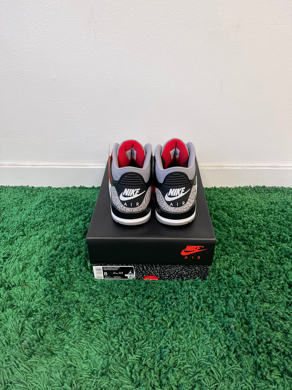 Used Jordan 3 Retro OG Black Cement 2024 (Men’s)