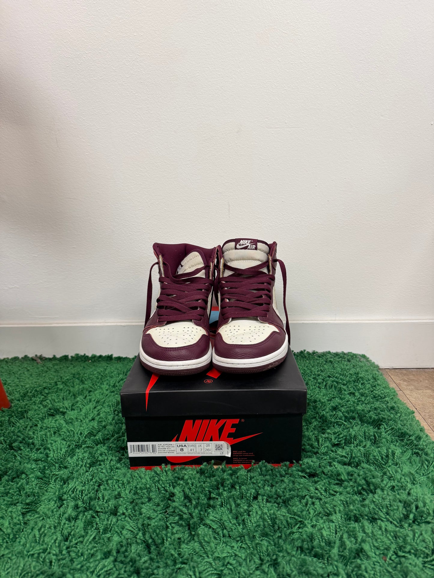 Used Jordan 1 High OG Bordeaux(Men’s)