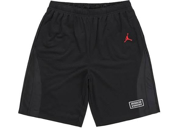 Supreme Jordan Black Shorts SS26