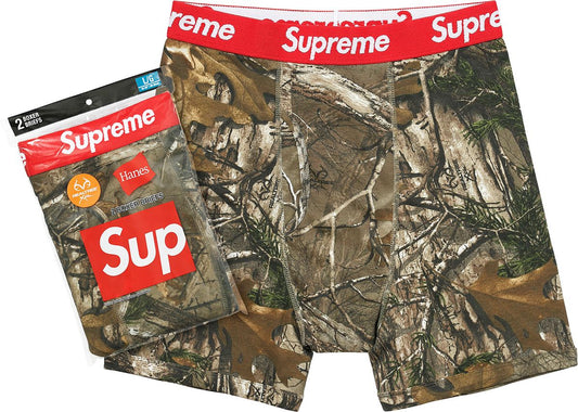 Supreme Hanes Boxer Briefs Camo (2 Pack)