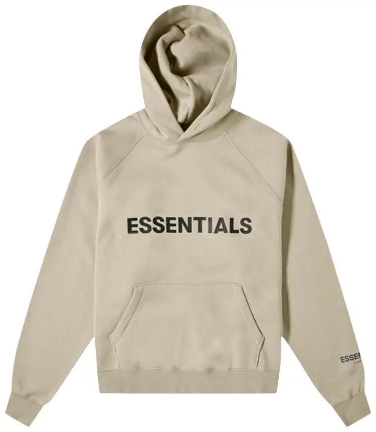 Fear Of God Essentials Applique Hoodie Olive