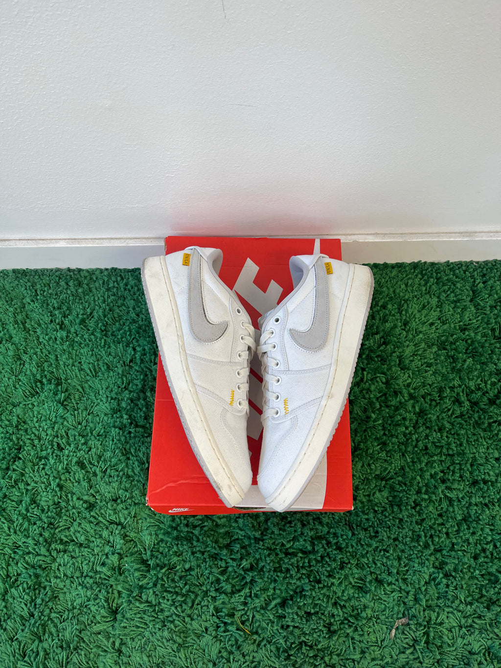 Used Jordan 1 Retro AJKO Low SP Union White Canvas (Men’s)