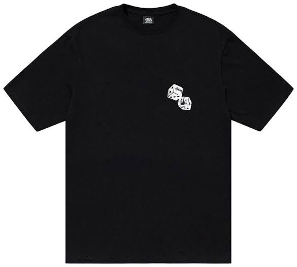 Stussy Shakers Black Tee