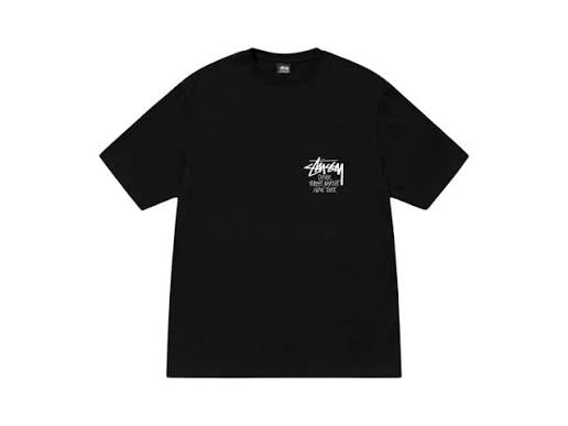 Stussy DSM New York Black Tee