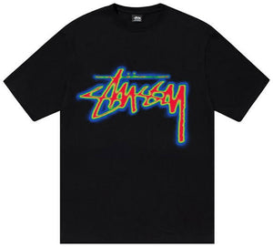 Stussy Thermal Stock Black Tee