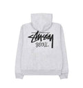 Stussy Seoul Stock Ash Heather Zip-Up Hoodie