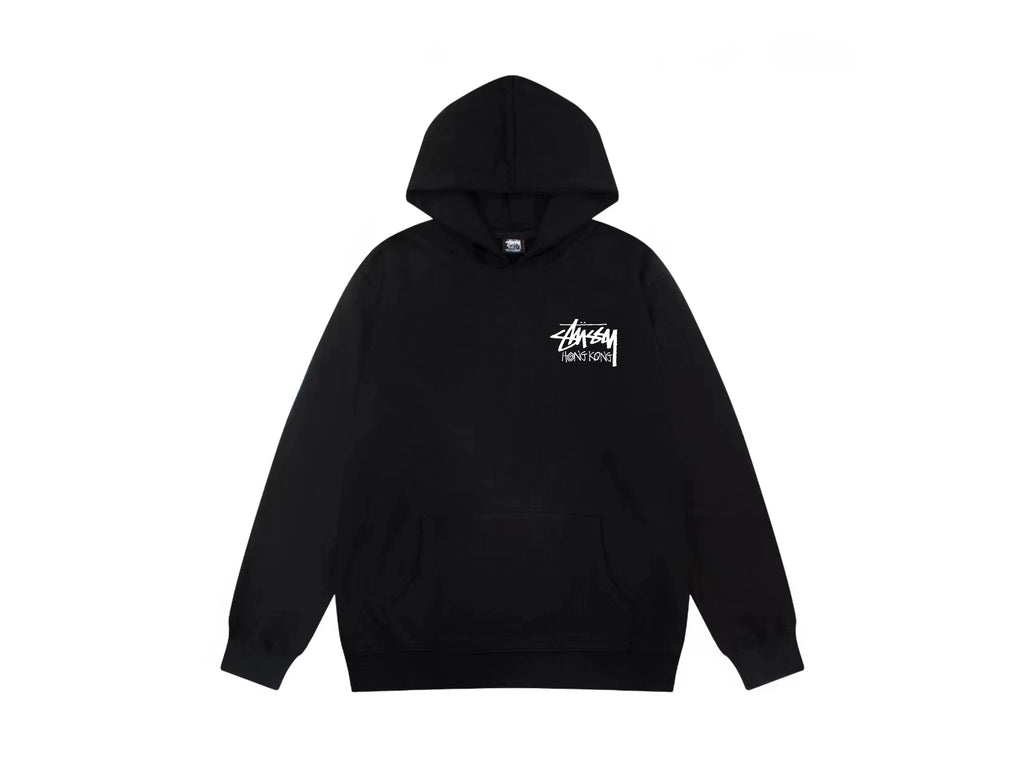 Stussy Hong Kong Black Hoodie