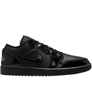 Jordan 1 Low SE Black Croc Scream Green (Women’s)