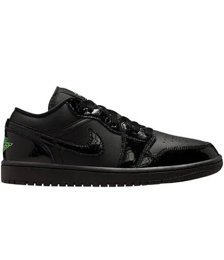 Jordan 1 Low SE Black Croc Scream Green (Women’s)