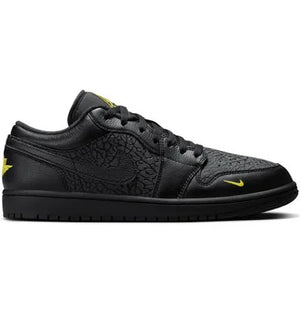 Jordan 1 Low Black Elephant Print (Men’s)