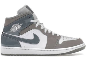 Jordan 1 Mid SE White Medium Cool Grey (Men’s)