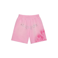 Sp5der Worldwide OG Web V2 Spray Sweatshort