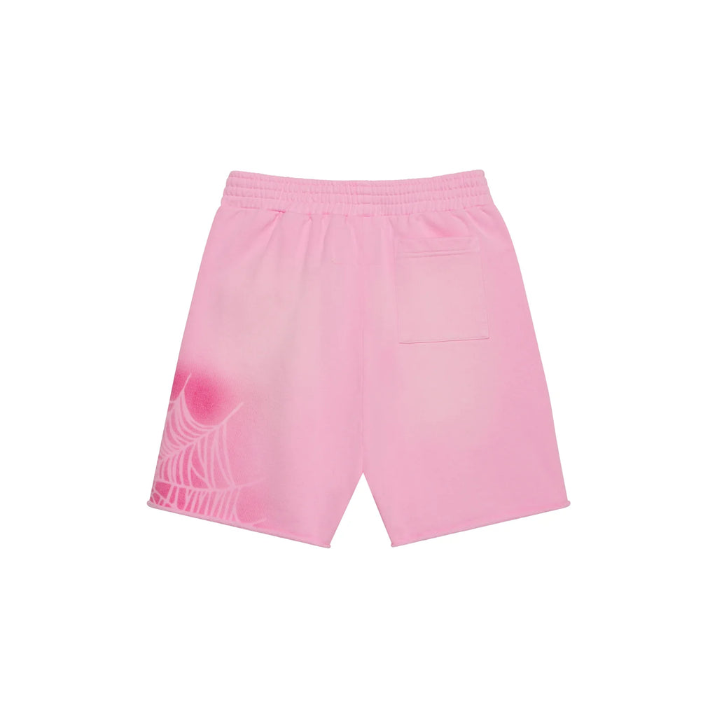 Sp5der Worldwide OG Web V2 Spray Sweatshort