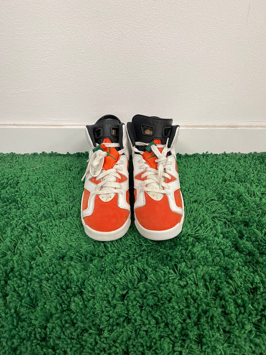 Used Jordan 6 Retro Gatorade Like Mike White (Youth)
