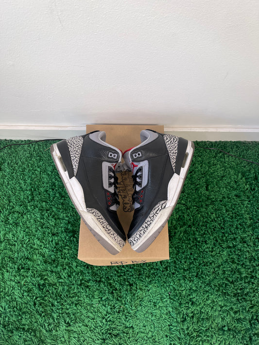 Used Jordan 3 Retro Black Cement 2011 (Men’s)