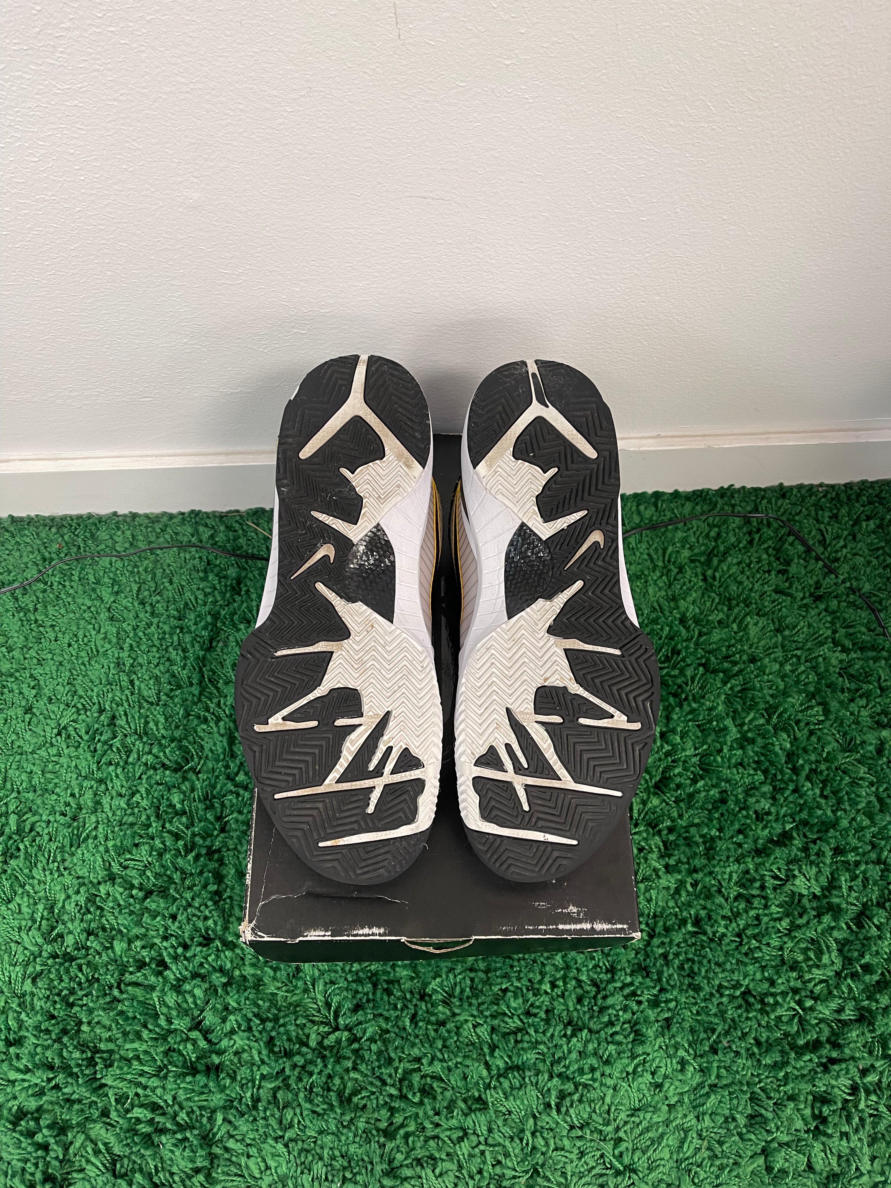 Used Nike Kobe 4 Protro White Black Del Sol (Men’s)