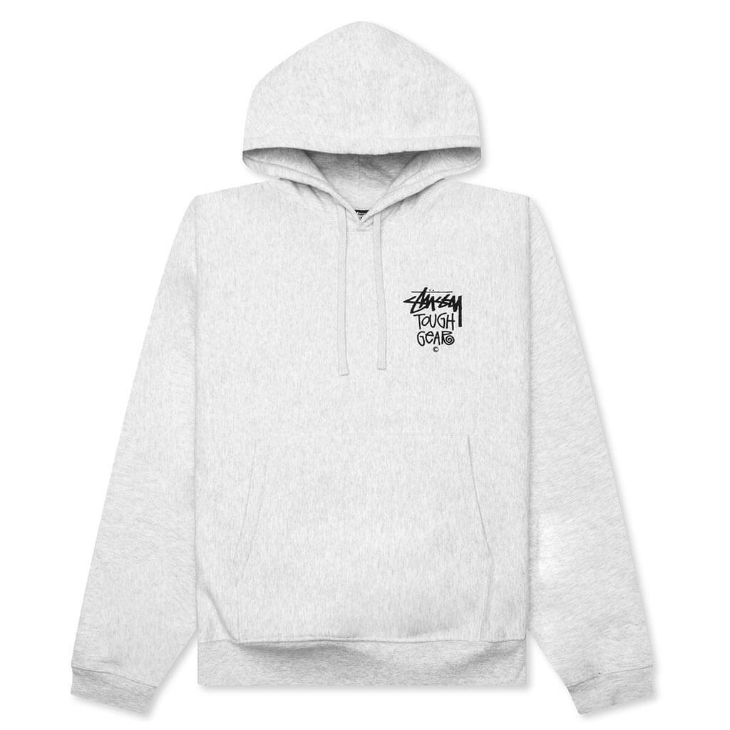 Stussy Ash Grey Hoodie Tough Gear