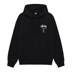 Stussy Hoodie World Tour Black