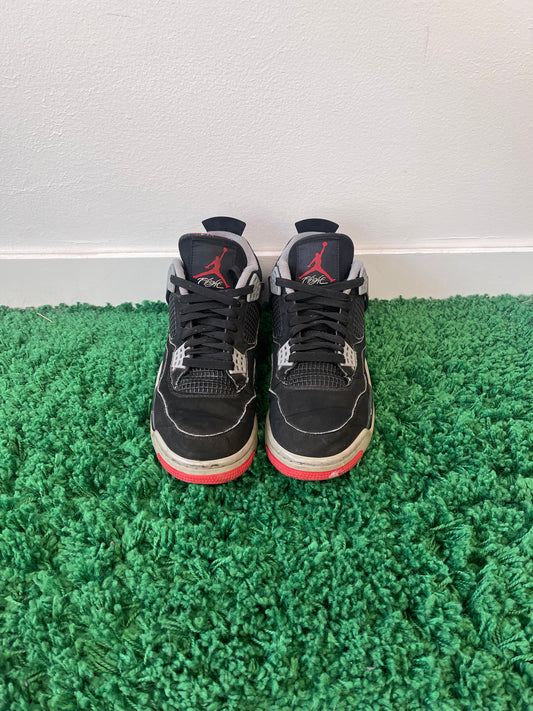 Used Jordan 4 Retro Bred 2019 (Men’s)
