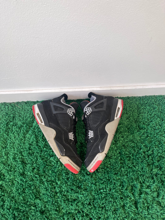 Used Jordan 4 Retro Bred 2019 (Men’s)