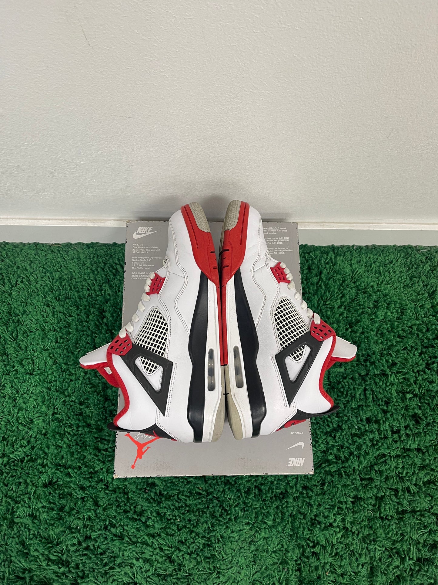 Used Jordan 4 Retro Fire Red 2020