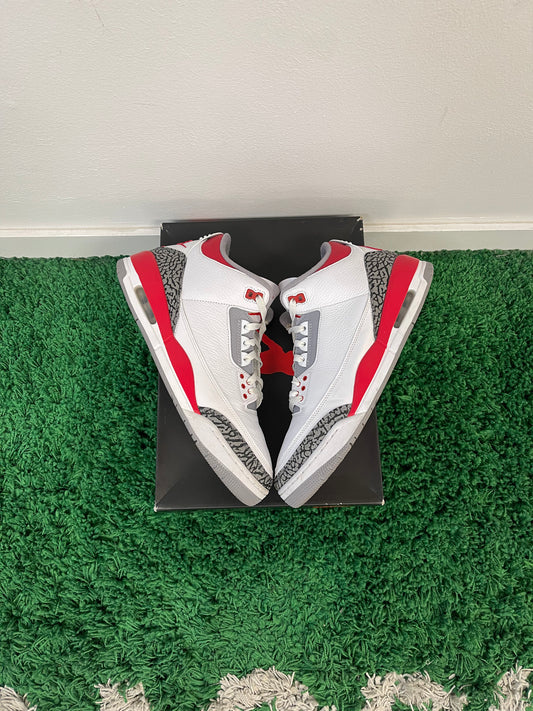 Used Jordan 3 Retro Fire Red (Men’s)