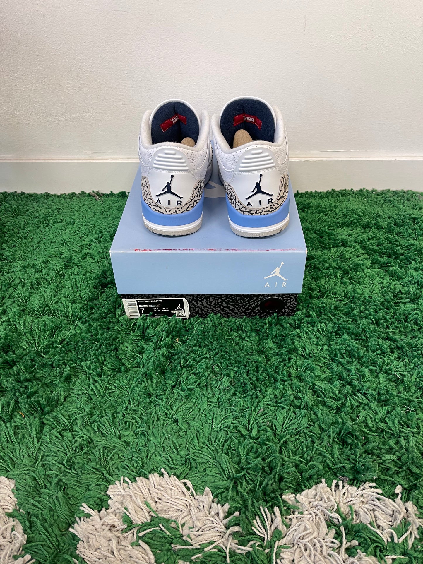 Used Jordan 3 Retro UNC 2020 (Men’s)