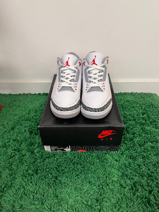 Used Jordan 3 Retro Fire Red (Men’s)