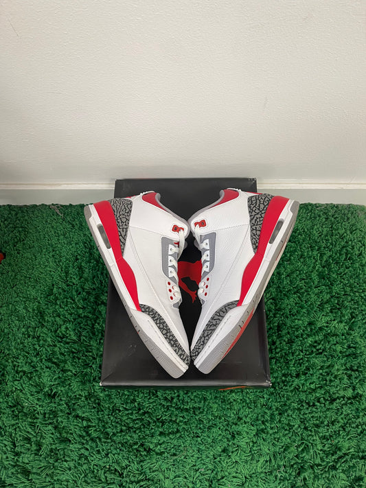 Used Jordan 3 Retro Fire Red (Men’s)