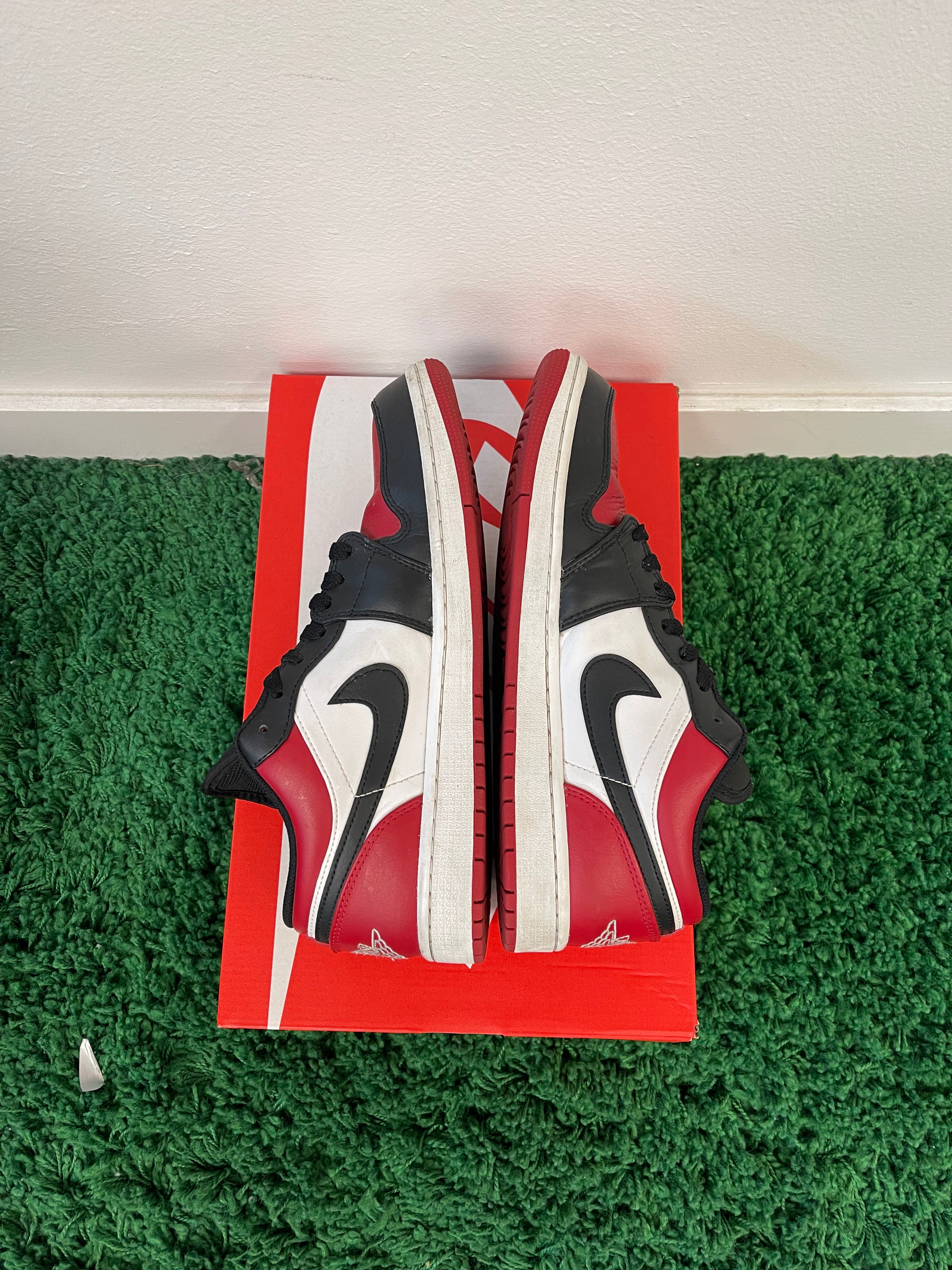Used Jordan 1 Low Bred Toe (Men’s)