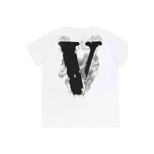 Vlone Smoke Angel Tee White