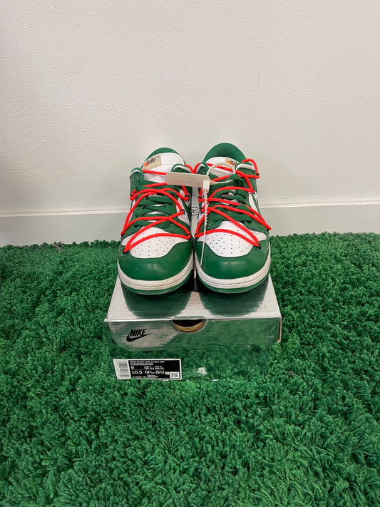 Used Nike Dunk Low Off-White Pine Green (Men’s)