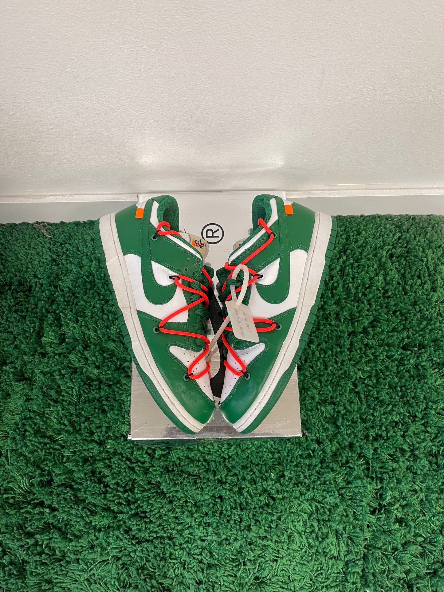 Used Nike Dunk Low Off-White Pine Green (Men’s)