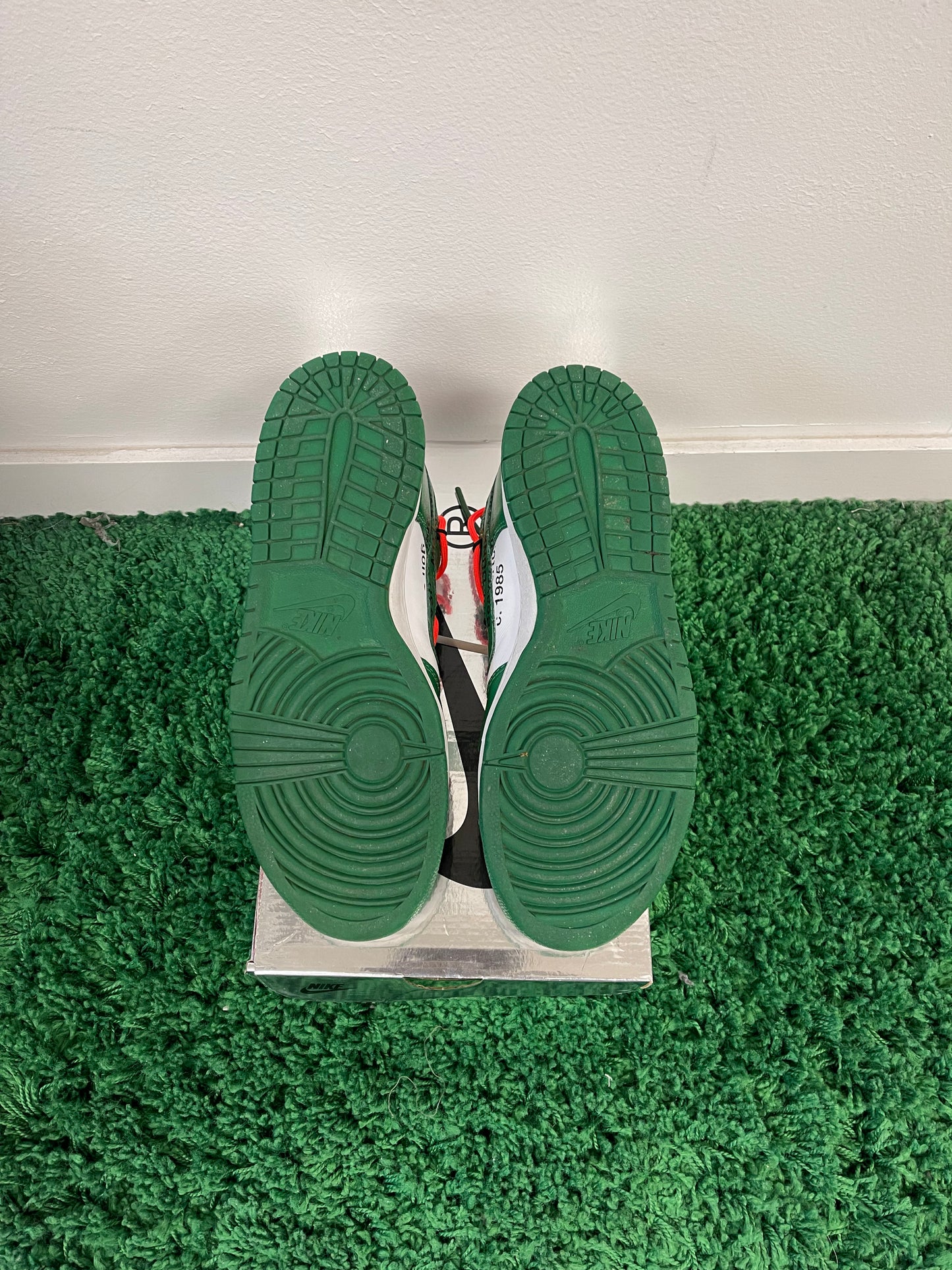 Used Nike Dunk Low Off-White Pine Green (Men’s)