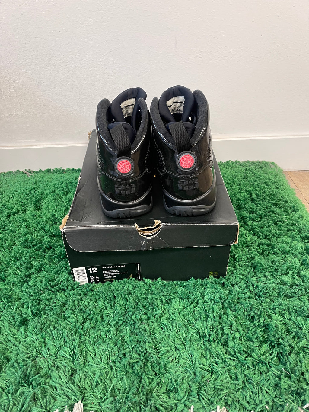 Used Jordan 9 Retro Bred Patent (Men’s)