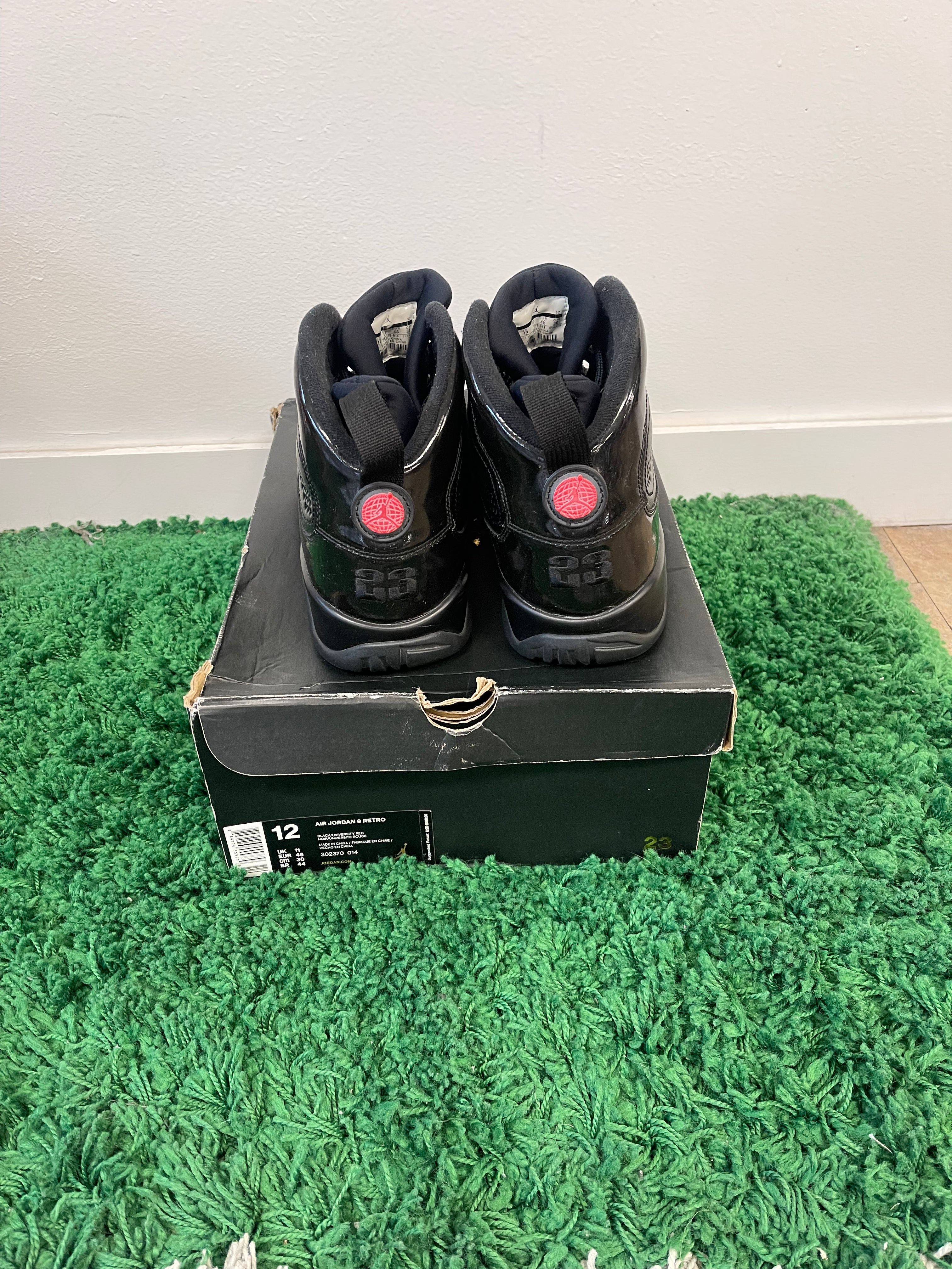 Used Jordan 9 Retro Bred Patent (Men’s)