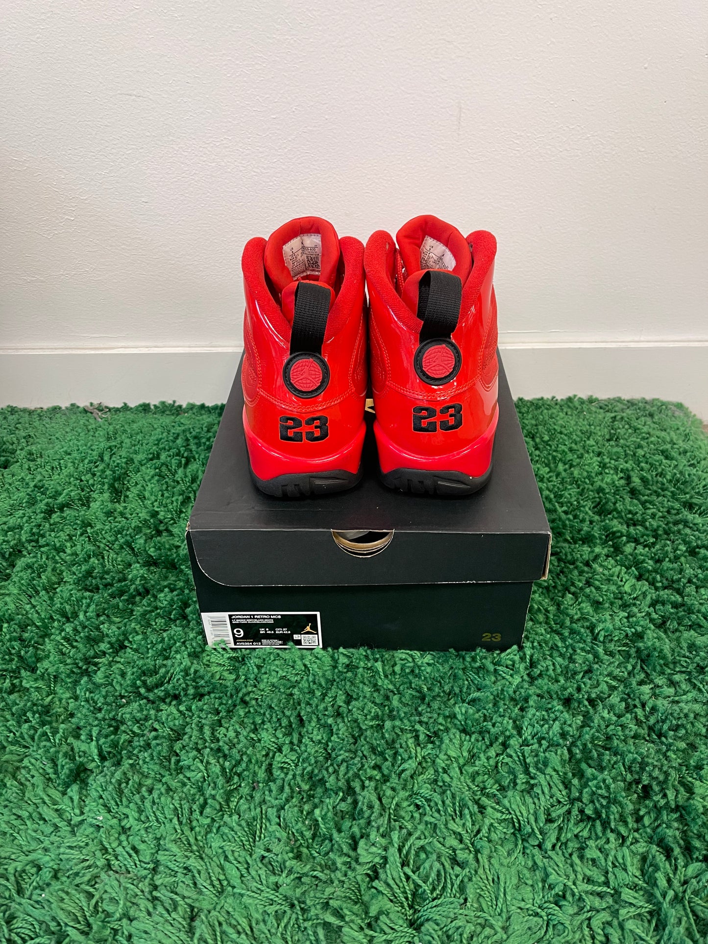 Used Jordan 9 Retro Chile Red (Men’s)