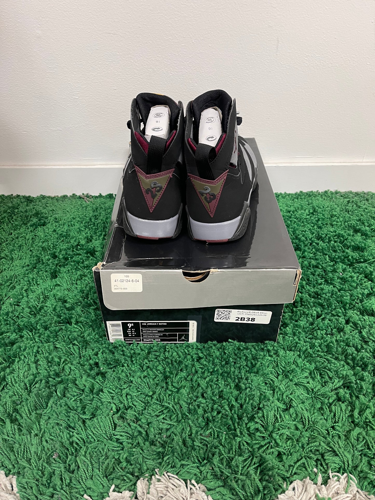 Used Jordan 7 Retro Bordeaux 2011 (Men’s)