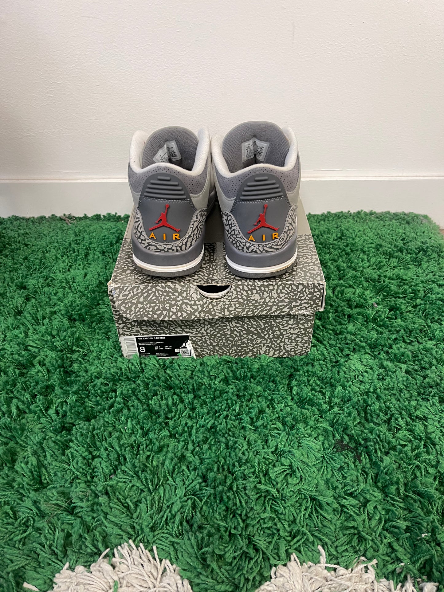 Used Jordan 3 Retro Cool Grey 2021 (Men’s)