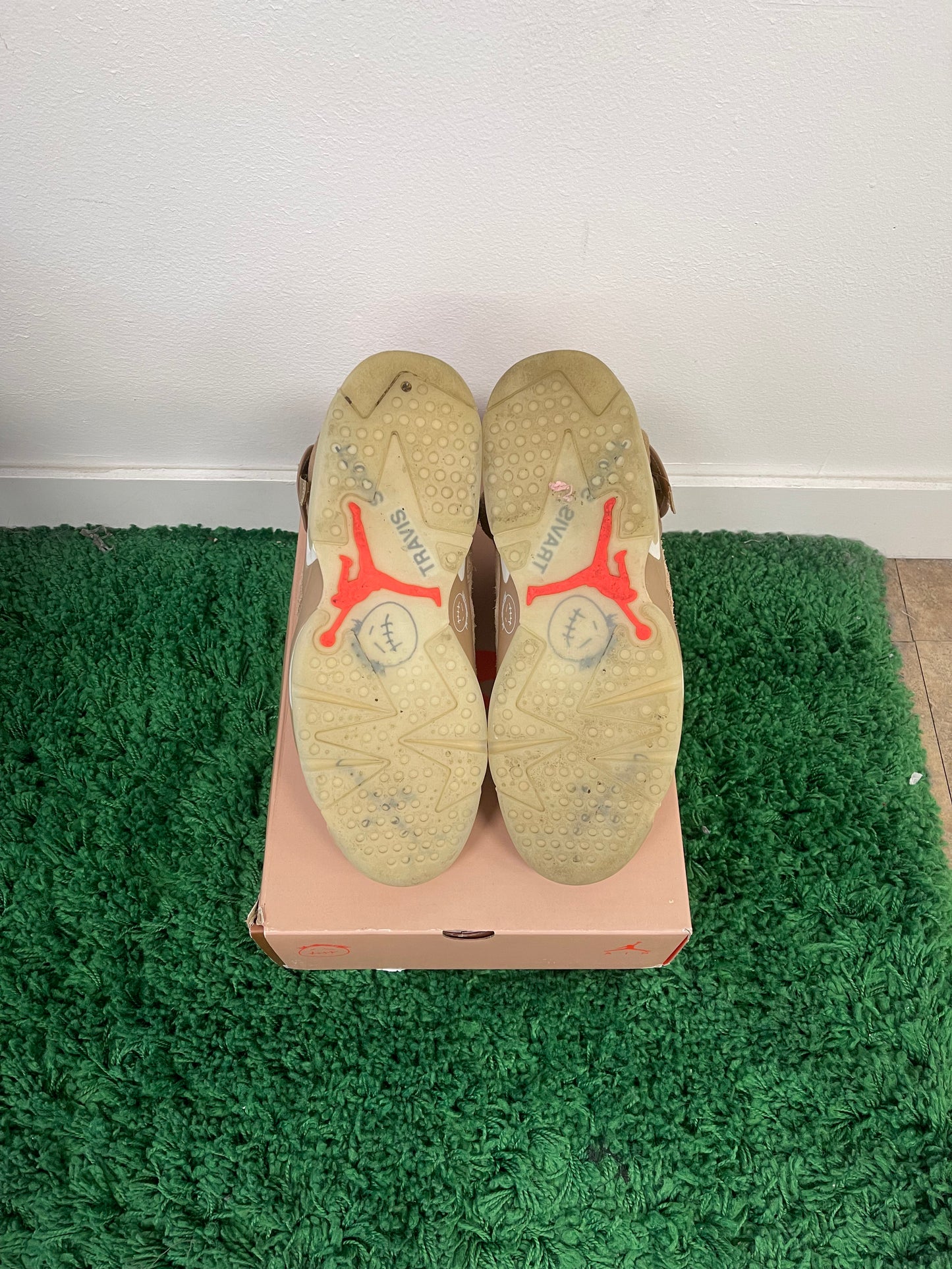 Used Jordan 6 Retro Travis Scott British Khaki (Men’s)